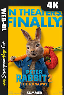 Peter Rabbit 2 Conejo en Fuga (2021) 4K UHD [HDR] Latino