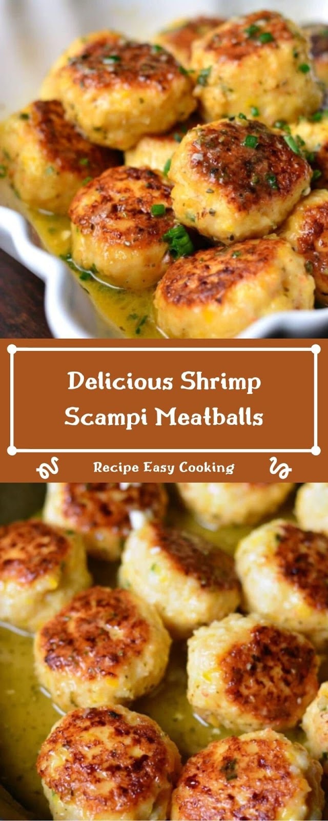Delicious Shrimp Scampi Meatballs