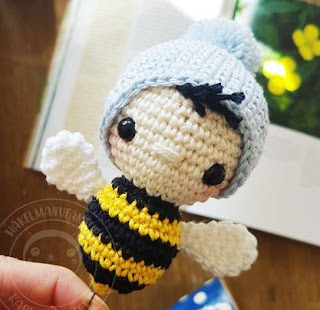 PATRON GRATIS MUÑECA ABEJA AMIGURUMI 44867