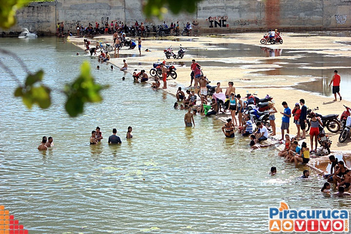 Em 4 meses paisagem da barragem do Rio Piracuruca muda totalmente - Imagem 7