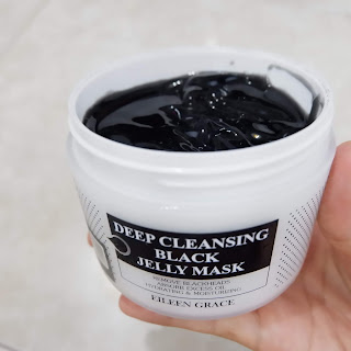 black jelly mask