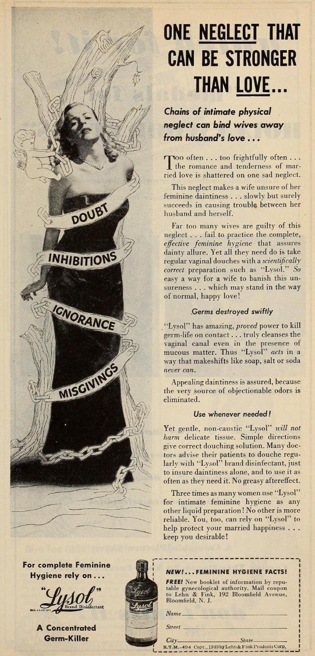 Vintage advertisements that preyed on women s need for marital security 1910 1960 - 50