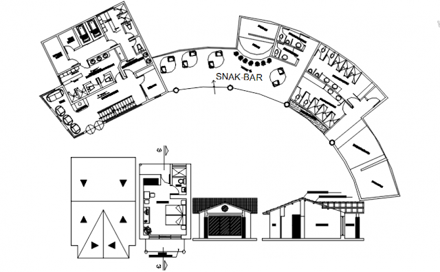 RESORT BAR VIEW TOP PLAN