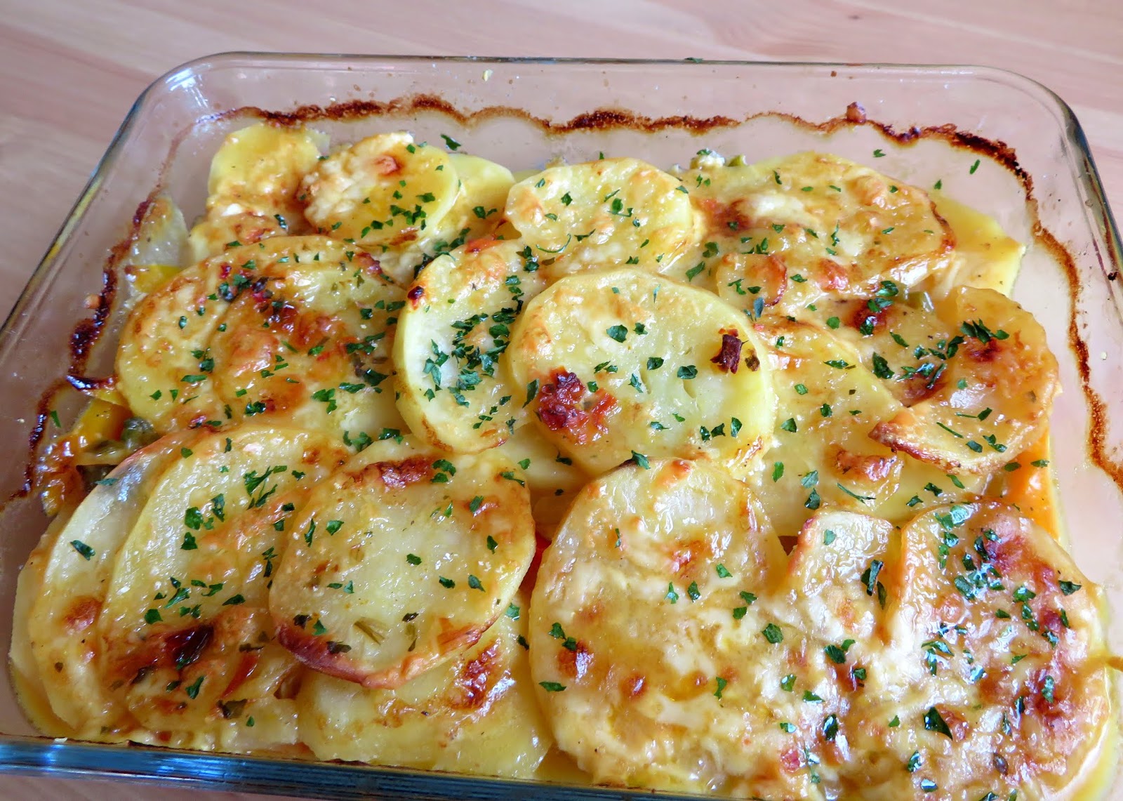 Jalapeno & Cheese Potato Bake
