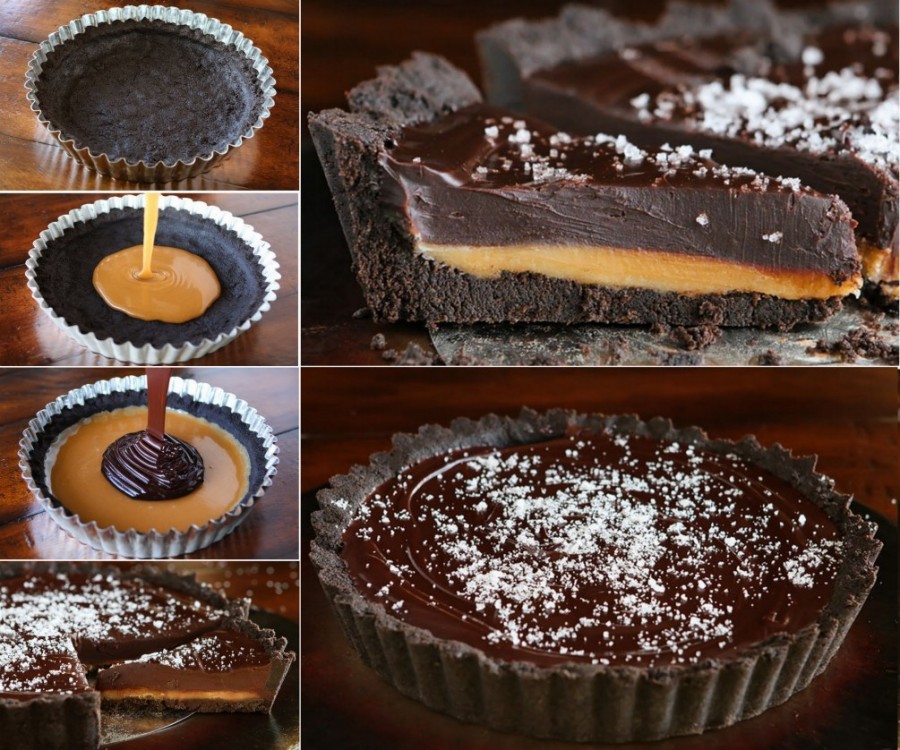 cooking recipes 2016 chocolate salted caramel pie