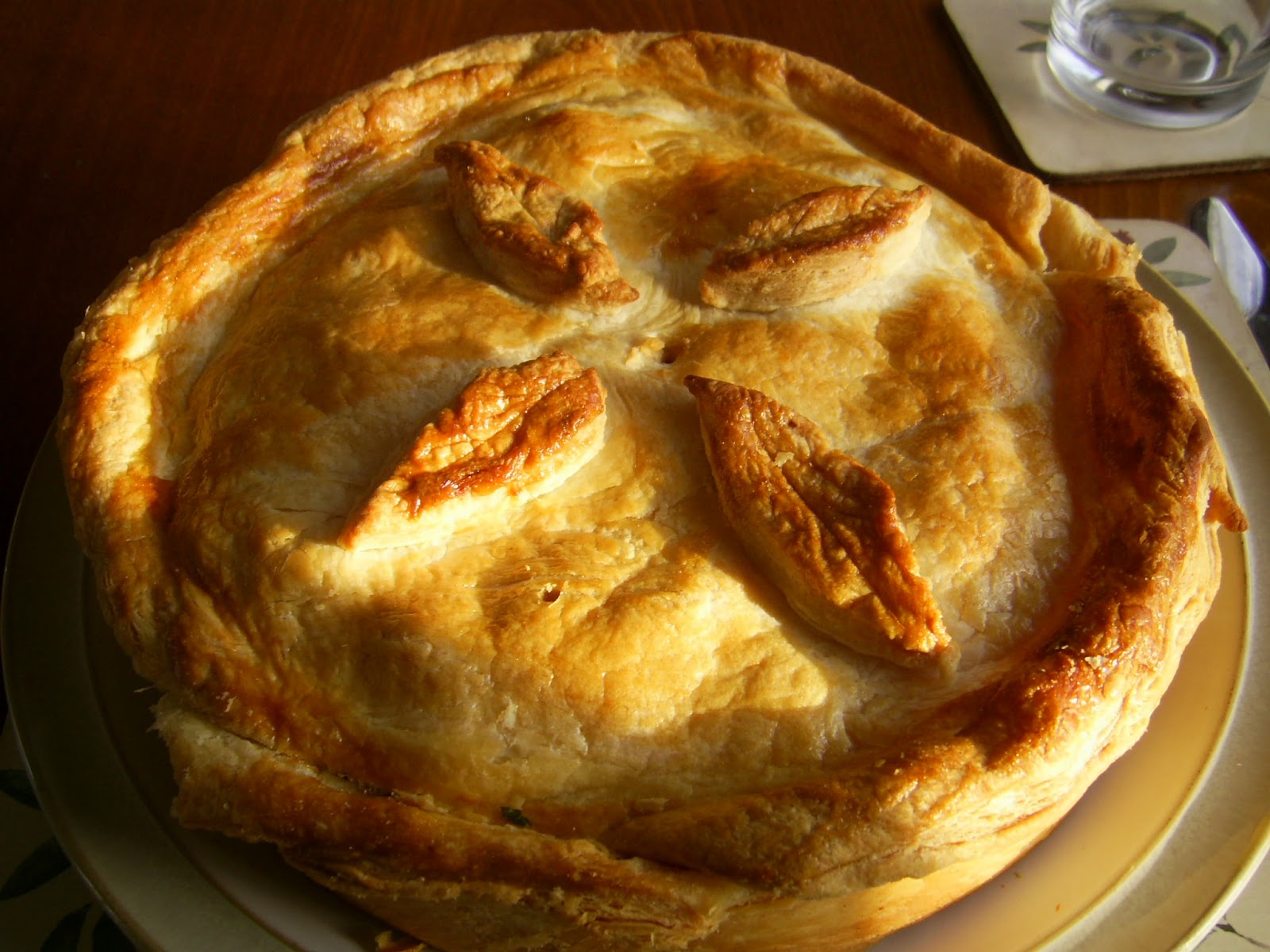 Calmly Creative Root vegetable pie