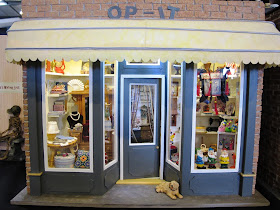 One-twelfth scale miniature op shop.