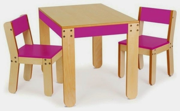 Kids Chair and table: a particularly good combination!