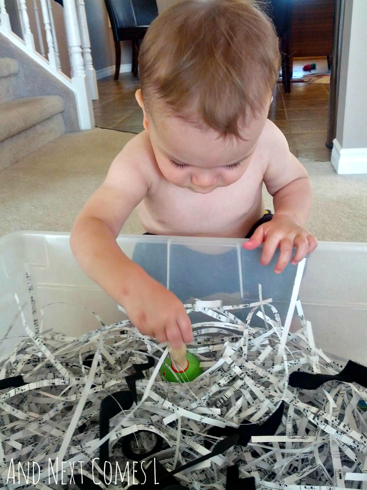 Music Themed Sensory Bin And Next Comes L Hyperlexia Resources