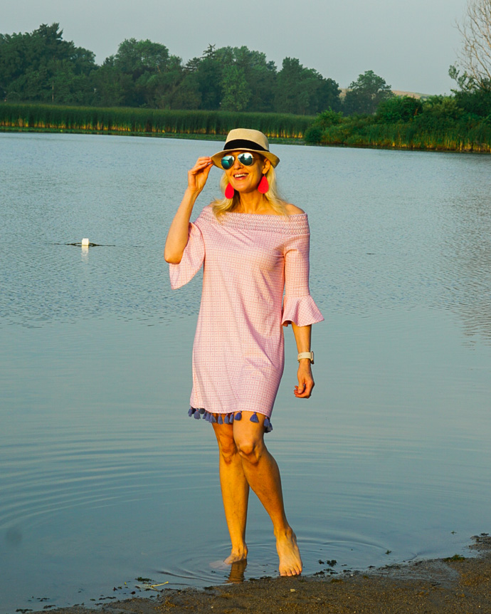 Stylish Sun Protective Clothing - Doused in Pink