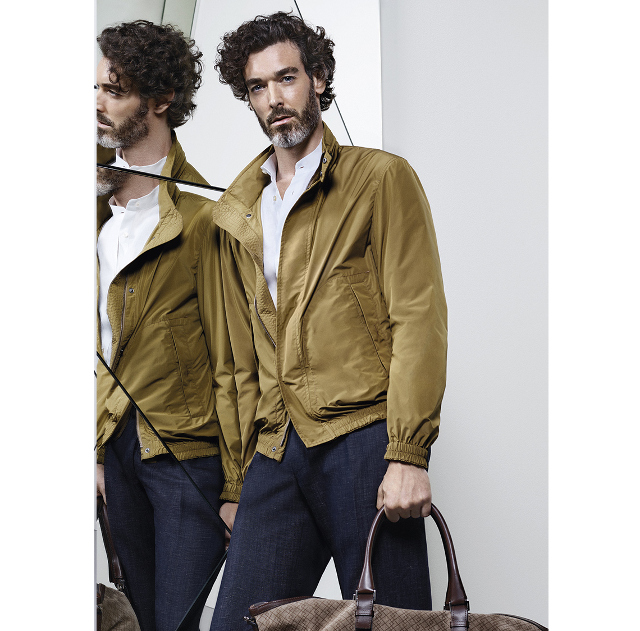 Veste Homme Canali Quiet Luxury - 90% Cachemire, Taille 52, Marron, état Proche Du Neuf