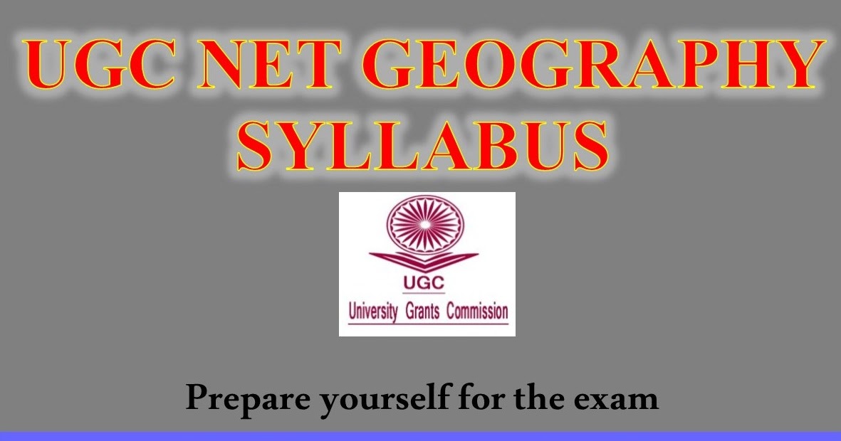 GEOGRAPHY SYLLABUS Geography for You