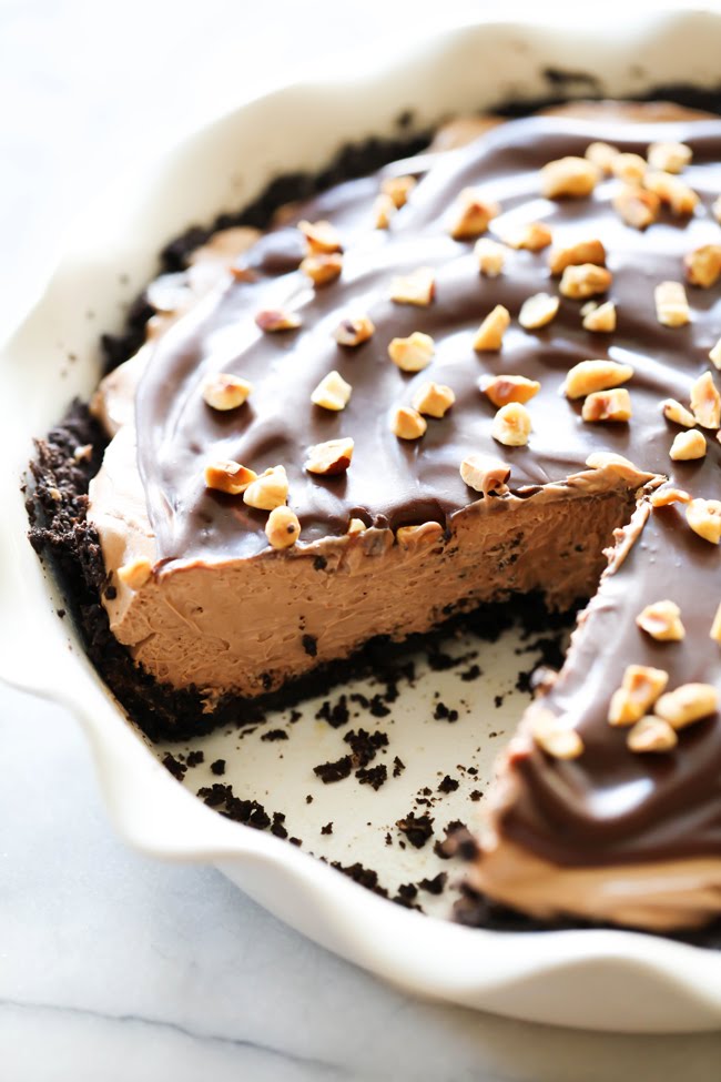 Chocolate Hazelnut Cream Pie