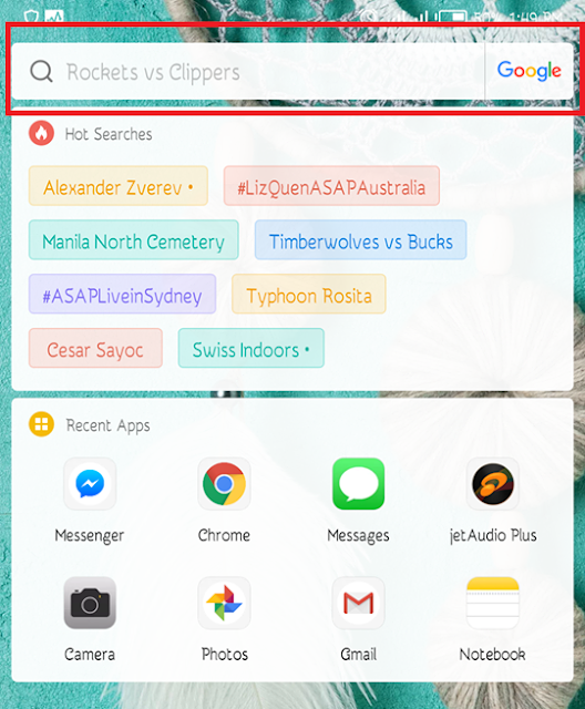 How To Remove Search Bar in Infinix Note 4