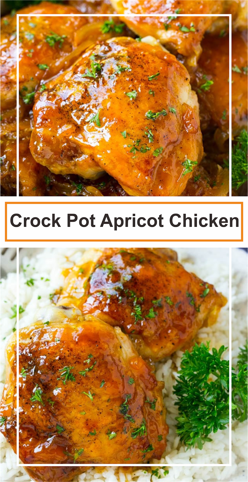 #Crock #Pot #Apricot #Chicken Recipe | Think food