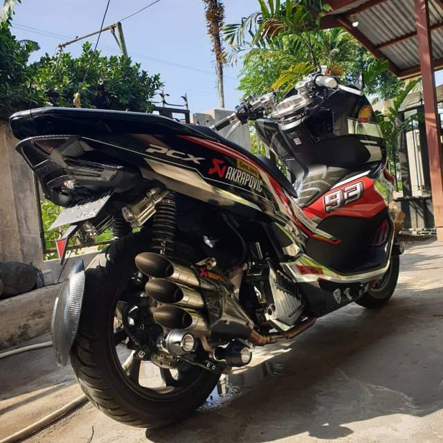 Ganti Knalpot All New PCX 150 Modif ini Makin Gahar - 3835info