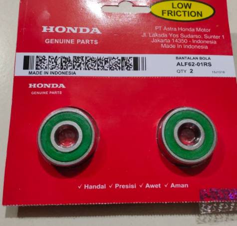 Ukuran Laher/ Bearing Roda Depan Honda Beat - Satupiston.com | Blog