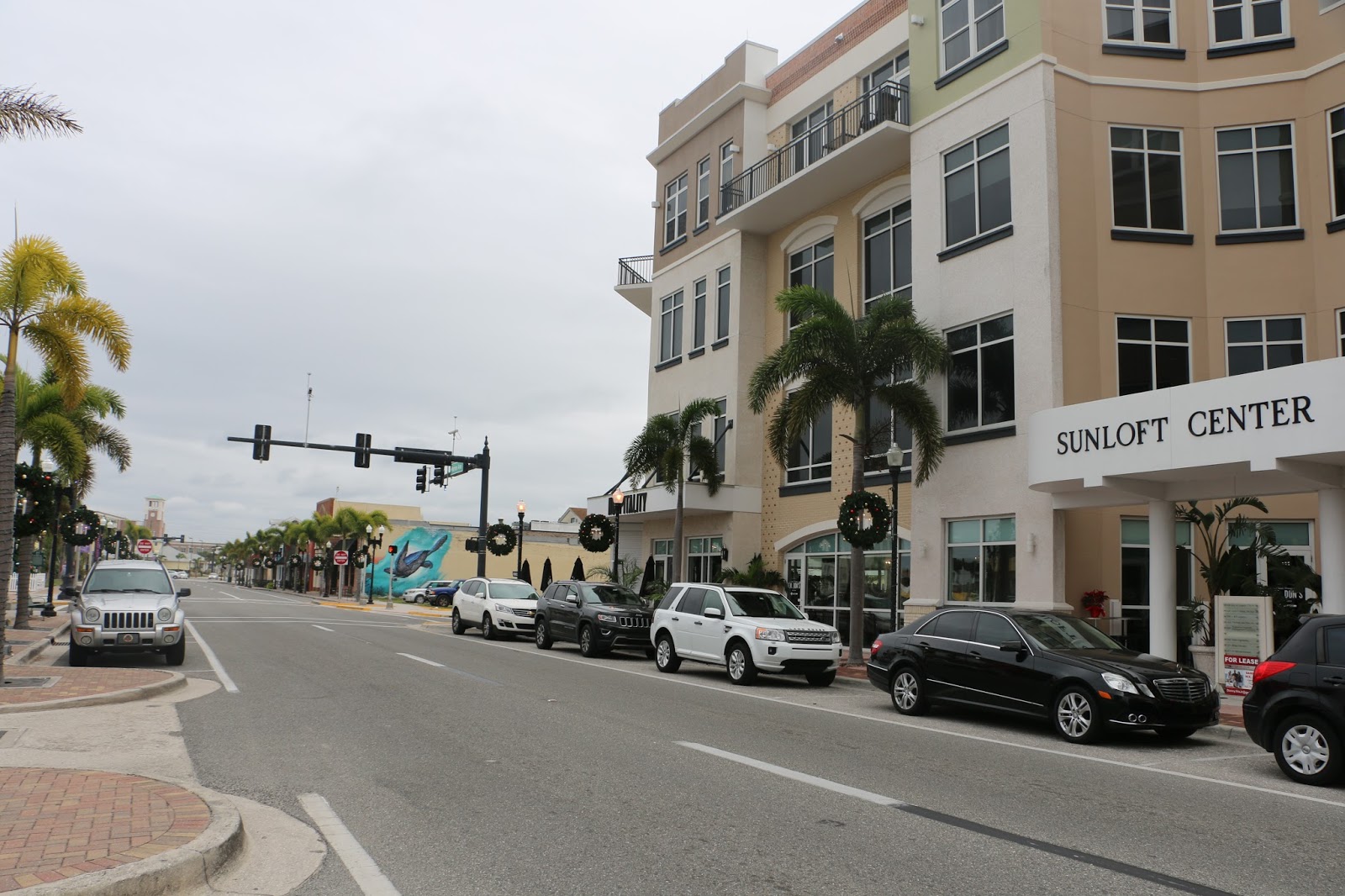 Punta Gorda Florida Daily Photo Marion Avenue New Year's Day 2018