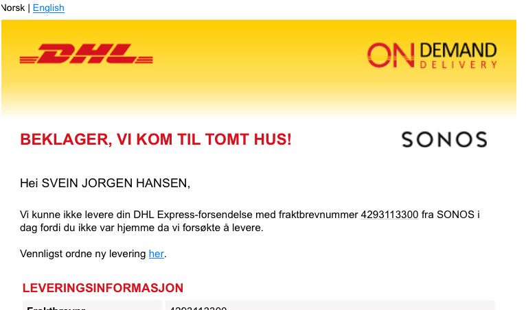Markedsforing Og Ledelse Darlig Dhl