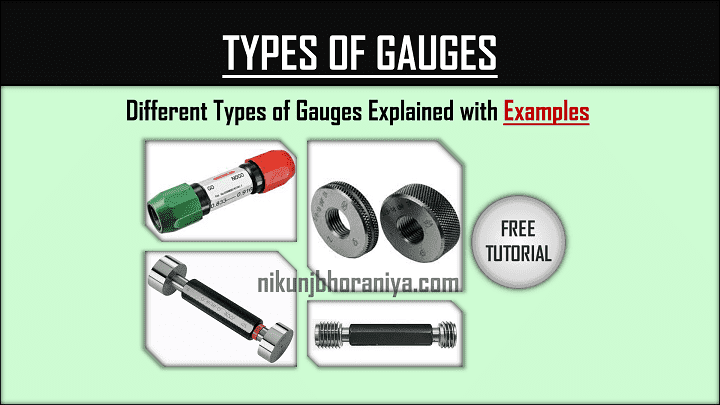 Types of Gauges in measurement | Explained with Example
