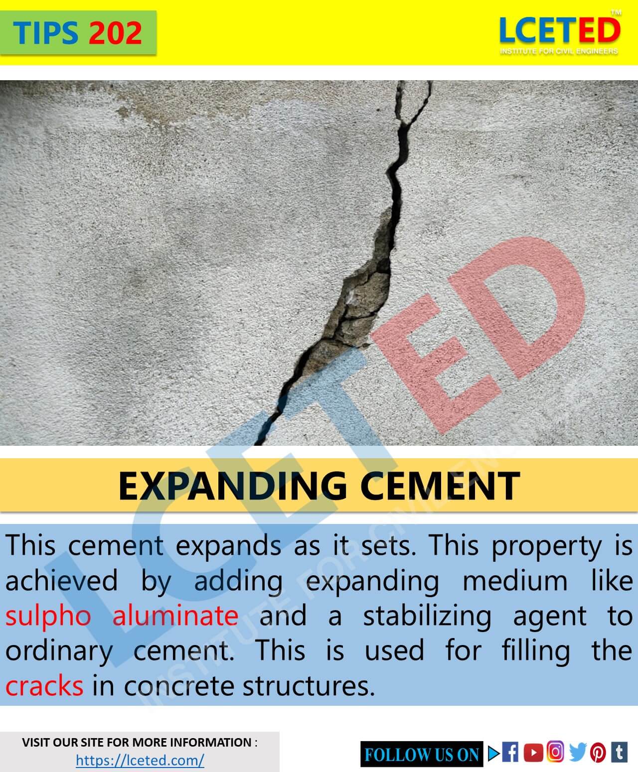 Types Of Cement Used In Construction And Its Purposes LCETED lceted LCETED INSTITUTE FOR
