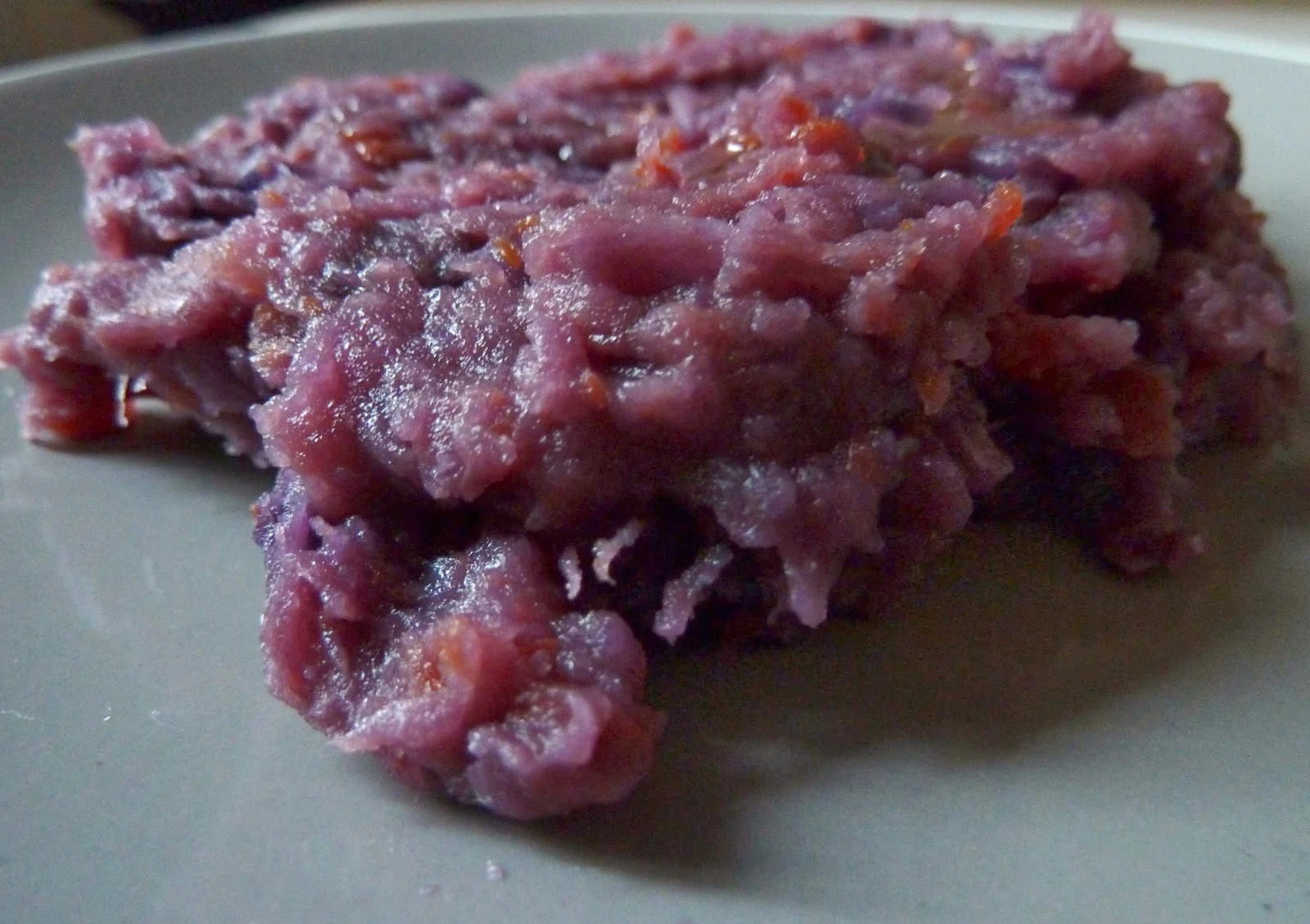 Purée de chou rouge au vinaigre balsamique