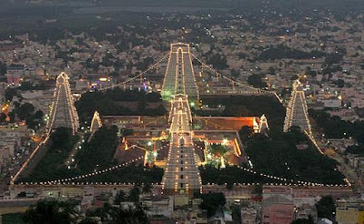 Picture of Lord Shiva Arunachaleswarar Temple in Tiruvannamalai Tamilnadu