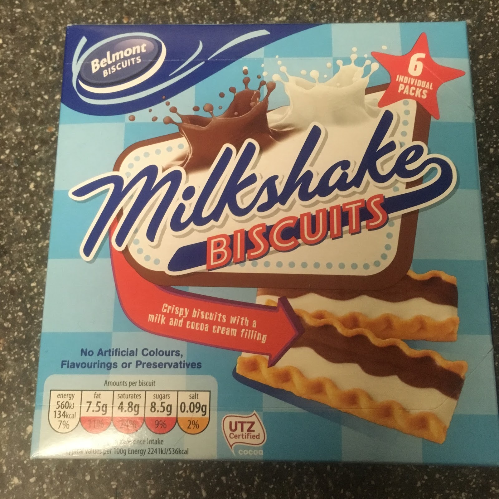 A Review A Day Today's Review Belmont Milkshake Biscuits