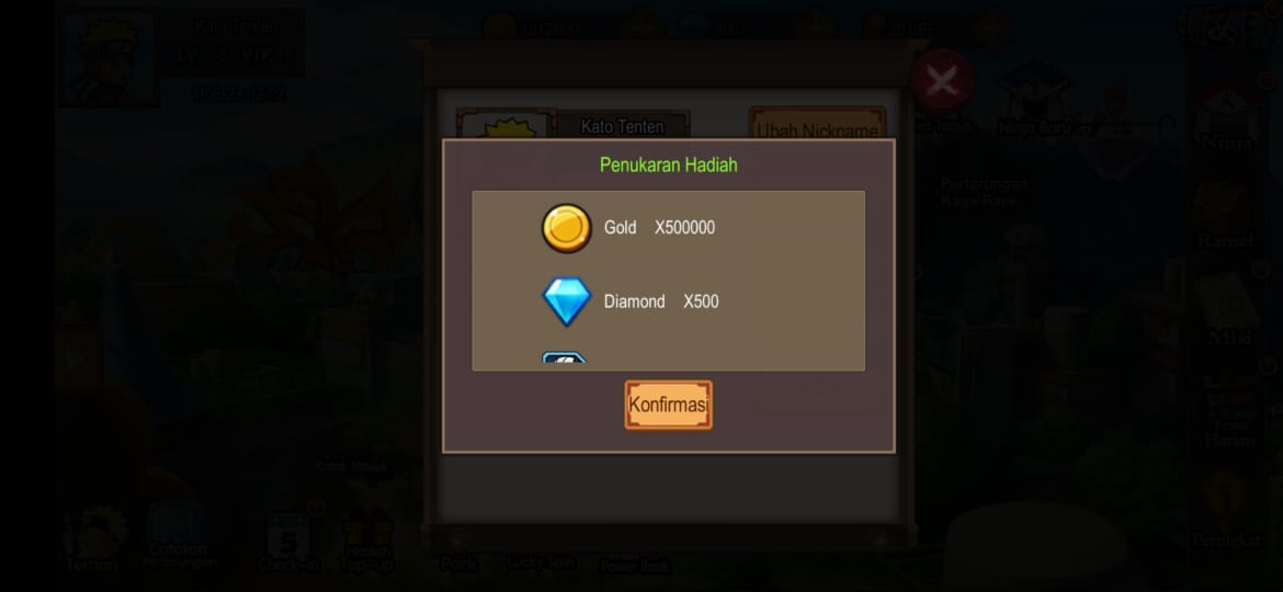 Redeem code Ninja World War Terbaru, Dapatkan Obito dan Diamond Secara Gratis redeem code ninja world war