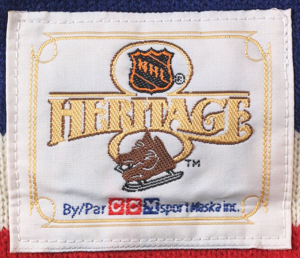Vintage 90s CCM NHL Heritage Repro Boston Bruins Circa 1928 Jersey - L