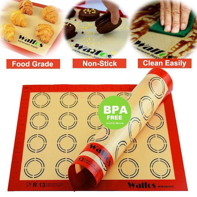 Silicon Non-Stick Baking Sheet with Measurement Guides