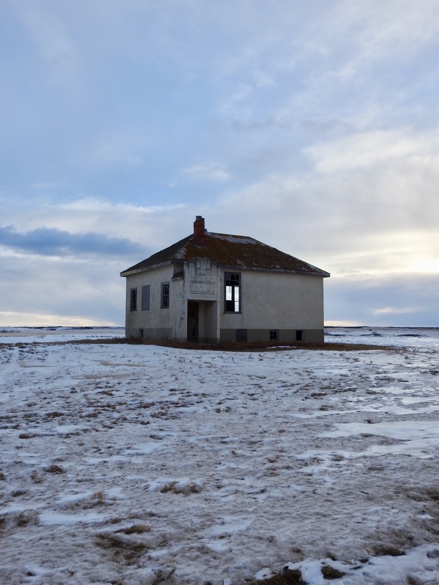 The view from here Lake Alice School, Minburn County, Alberta