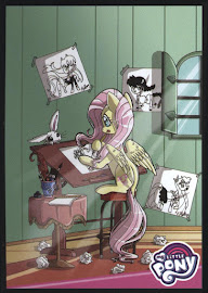 My Little Pony Back to the Drawing Board Series 4 Trading Card