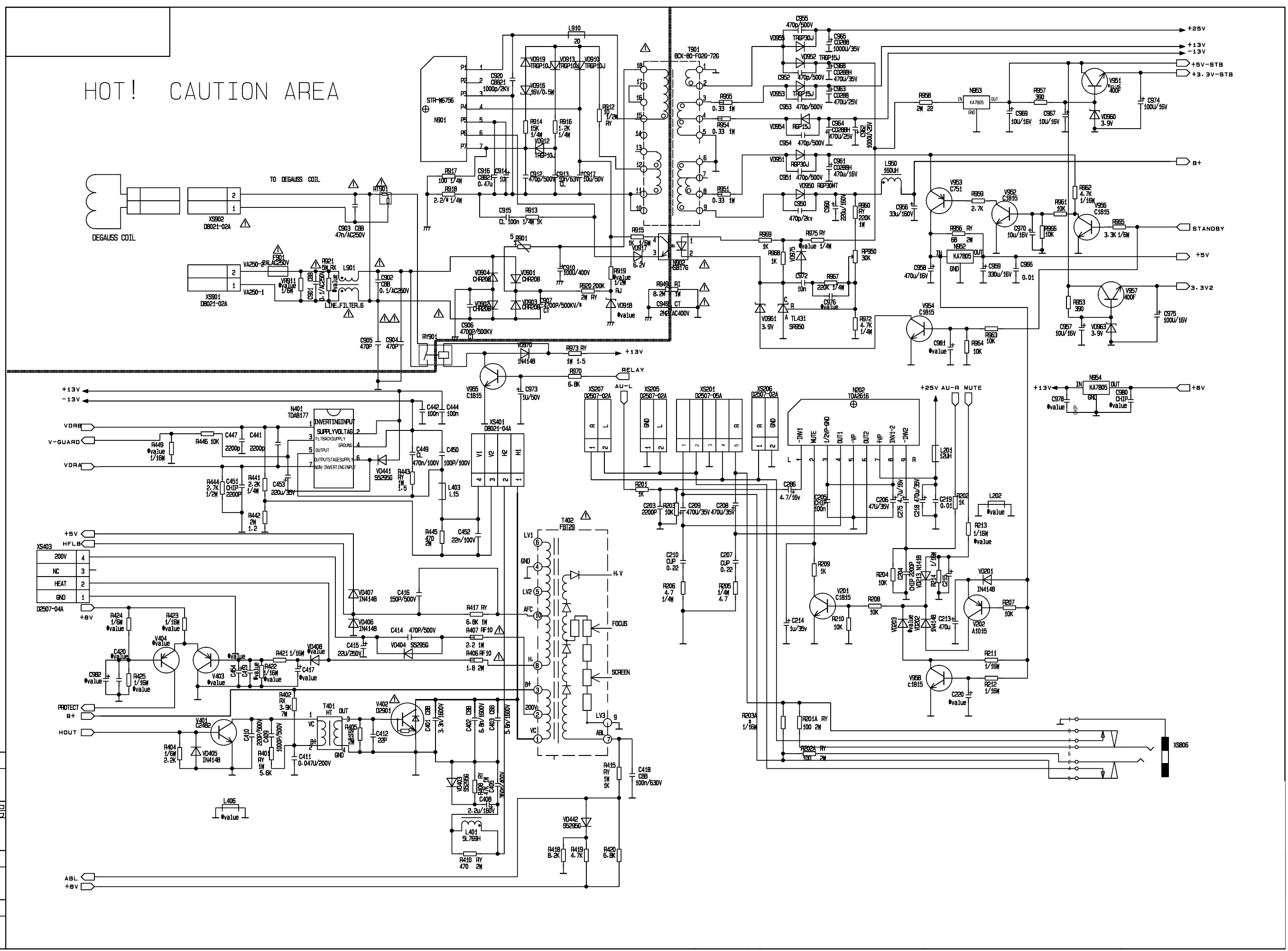 Master Electronics Repair !: ELENBERG LT-72602E POWER BOARD SCHEMATIC ...