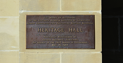 heritage hall sait calgary southern alberta institute technology