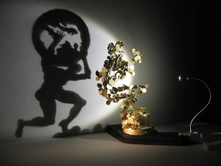 How to Recycle Amazing Shadow Art Sculptures from Trash