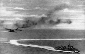 Force Z attacked by Japanese planes near Singapore 10 December 1941 worldwartwo.filminspector.com