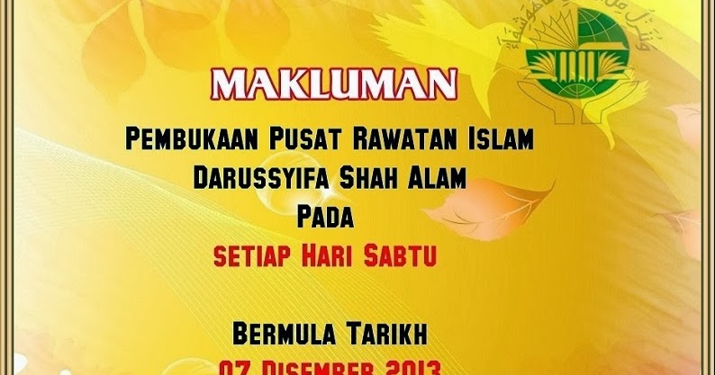 Pusat Rawatan Islam Shah Alam Seksyen 19 - Persoalan b