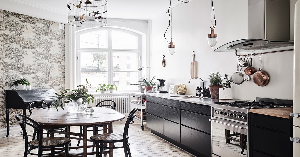 El aroma inconfundible de una cocina de estilo escandinavo - Cocinas