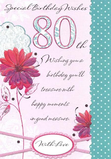 80th Birthday Quotes