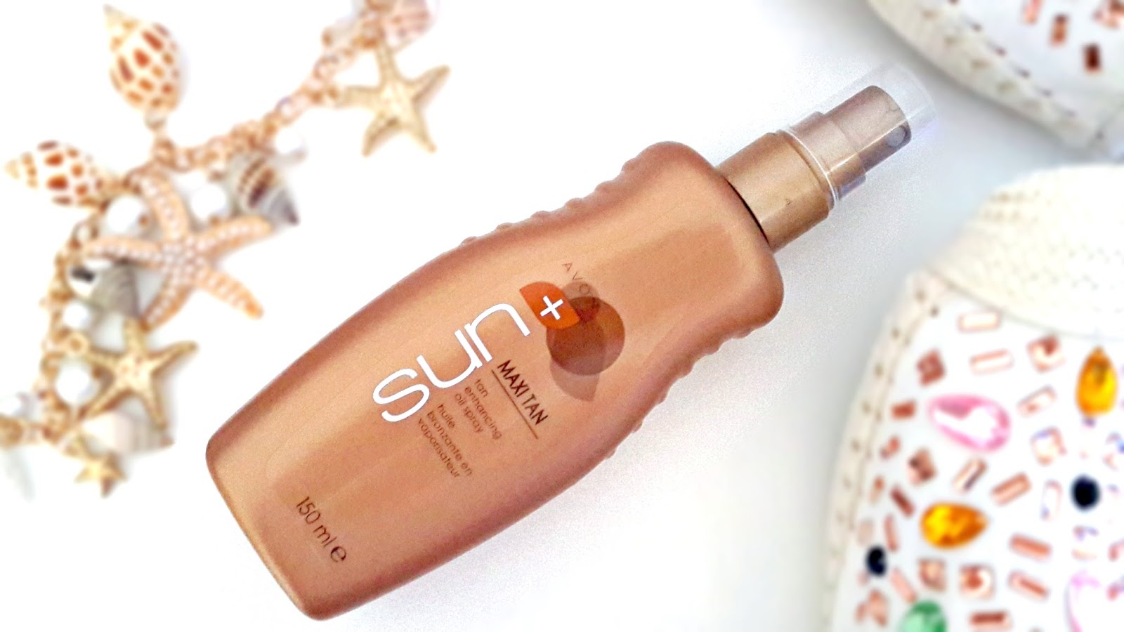 Avon Sun+ maxi tan ulje i losion Glitter Snowflake