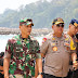 Danrem 083/Baladhika Jaya dan Kapolda Jatim, Pantau Simulasi Penanggulangan Bencana di Banyuwangi