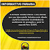 Paraíba informa que suas lojas estarão fechadas  neste sábado(11/07).