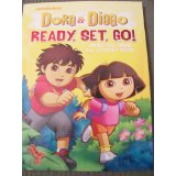 Dora &amp; Diego "Ready, Set, Go" JUMBO Coloring And Activity Book Cheapest Deals