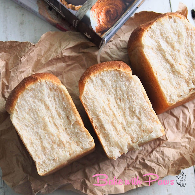 Wholemeal Soft Sourdough Bread Yudane Method BAKE WITH PAWS