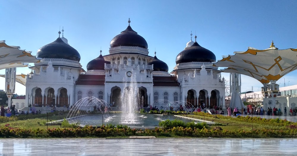 LU Grafika: Masjid Raya Banda Aceh
