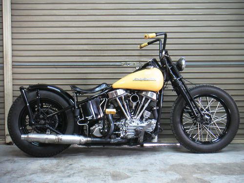 Harley Davidson Panhead By Sure Shot Hell Kustom