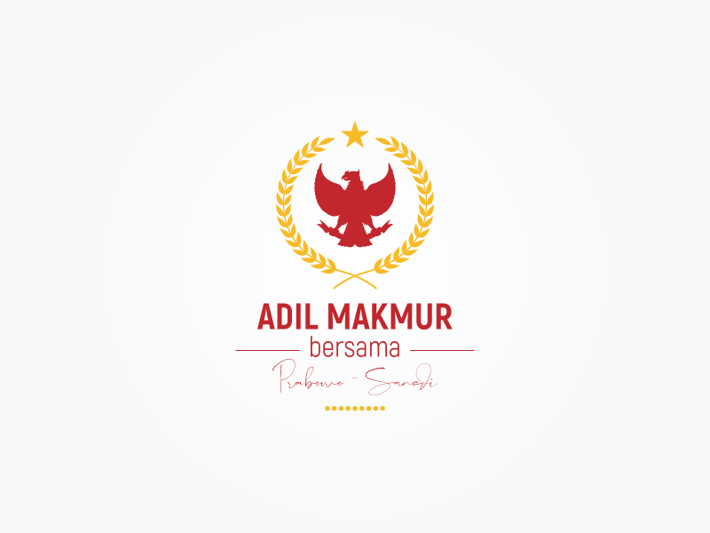 Adil Makmur Bersama Prabowo Sandi Logo