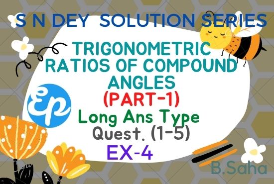 TRIGONOMETRIC RATIOS OF COMPOUND ANGLES-1