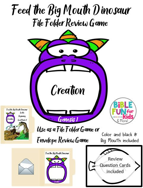 Printable Dinosaur Game - File Folder Fun